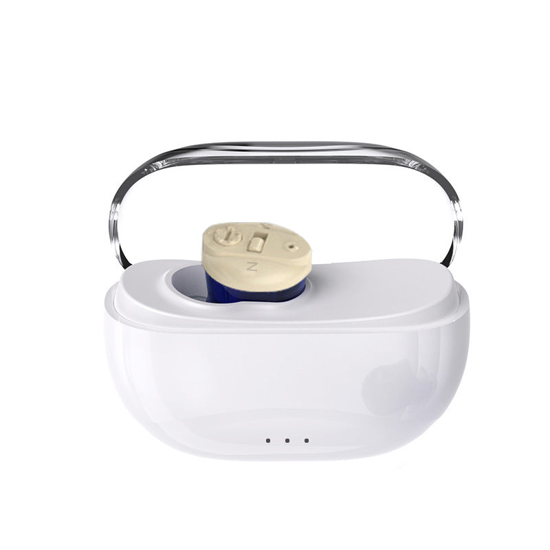 Magnetic Charging Wireless Invisible In-the-Ear Hearing Aid for Elderly Sound Amplifier
