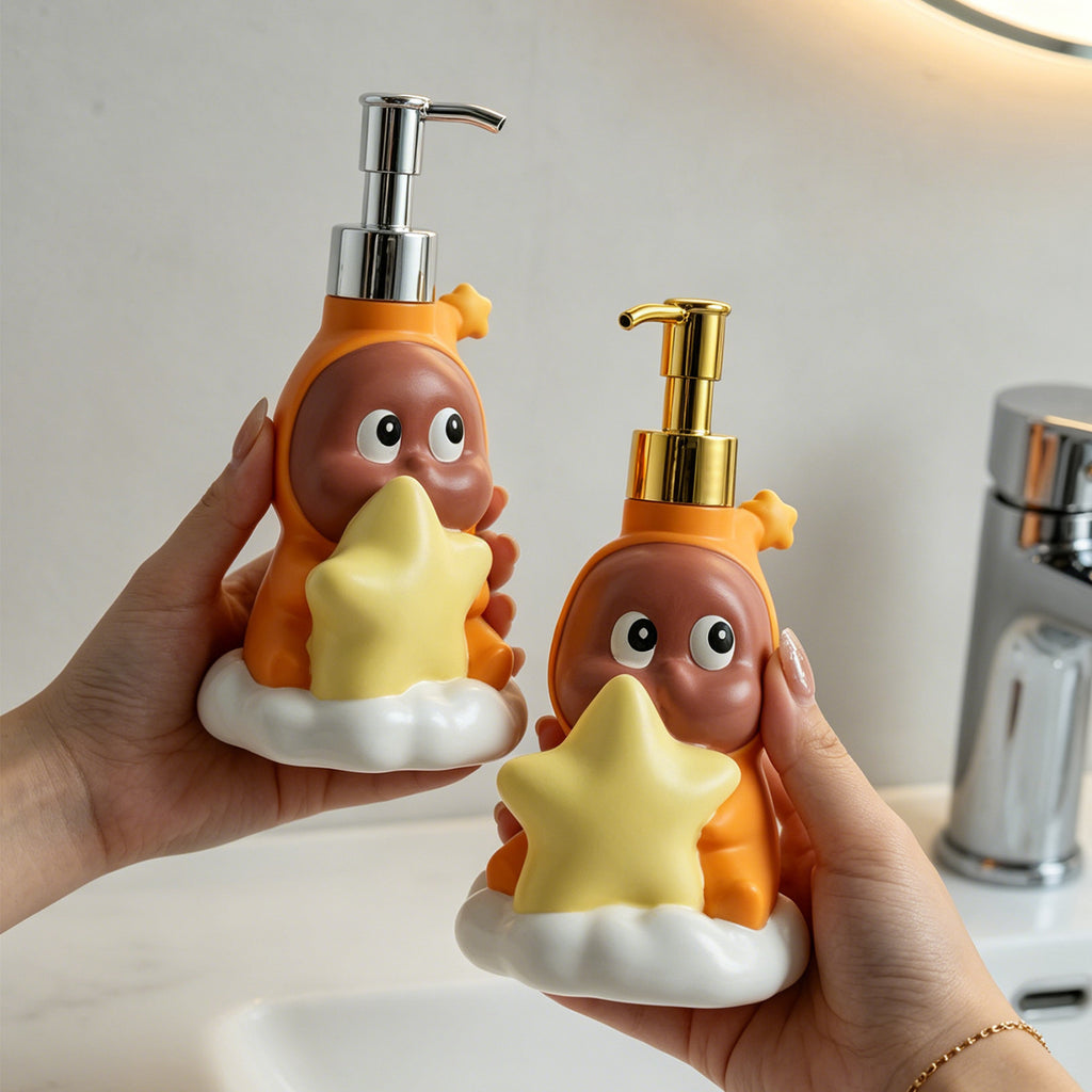Household bathroom hand sanitizer bottle press type